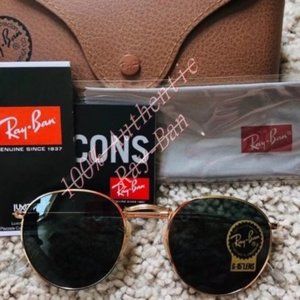 Ray-Ban Round Metal high quality 3447 50MM